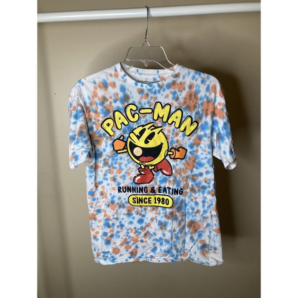 Pac-Man Other - Pac-Man Tie Dye T-Shirt Size Medium Pacman